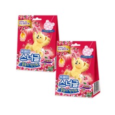 스너글 곰돌이방향제 3개입 과일향 레드 리뷰 후기