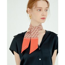 닥스실크 코랄 DD 패턴 트윌리 스카프_DCSC1F914C2 리뷰 후기