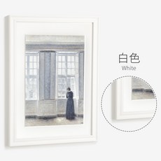 액자 Jan08 91번 원목 액자 4절 8k 심플 A4 36인치 24a3 도배 액자 테두리를 맞춤 제작Z 리뷰후기