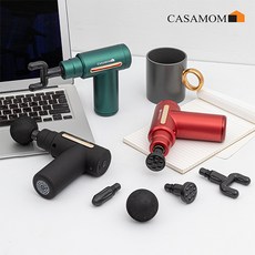 까사맘 플라이스 미니 마사지건 CAM-006, 그린