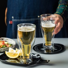 장윤정 얼음 맥주잔 해방타운 유리 맥주컵 리뷰 후기