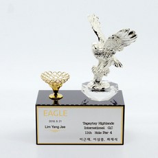 좋은상패 골프트로피 이글 홀인원 싱글패 실버이글밸런스 리뷰후기