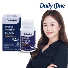 데일리원 상어연골 콘드로이친 골드 1200 1 200mg X 60정 1통, 1개