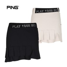 핑 PING 여성 밑단 홀 포인트 큐롯 스커트 121A1PC456 리뷰후기