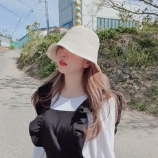 느와드코코 숏챙 깊은 여름 휴대용 와이어 버킷햇 모자 리뷰후기