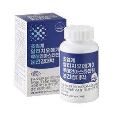 초임계알티지오메가3 루테인아스타잔틴 눈건강대박, 1개,