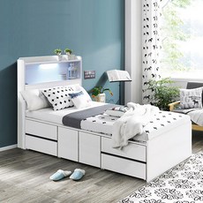 퍼스웰 샤인 2단 수납침대 A형 WF 175