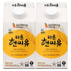 라온 현미유, 2개, 500ml