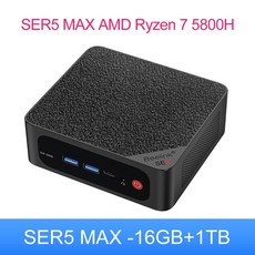 미니pc Beelink Ryzen 7 5800H SER5 맥스, AMD Processor, EU, 5800H Max 16G1T