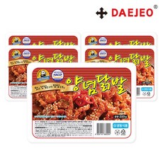 임꺽정 양념닭발5개묶음 국내산 무뼈양념닭발 리뷰후기