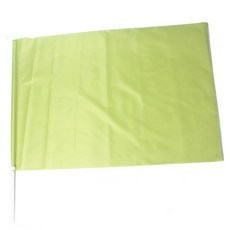 파티로 튼튼한 응원깃발 45x65cm 깃발춤 응원용 운동회 깃발, 라임그린