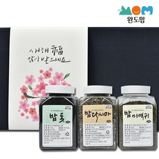 완도맘 밥다시마밥톳밥미역귀 3종 톡톡 선물세트 건강밥상 리뷰후기