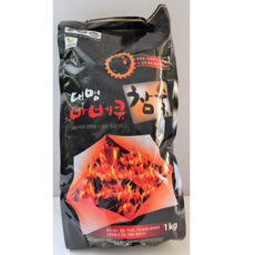 대명 바베큐 참숯 1KG 구이용숯 바비큐숯 생활용품 캠핑 리뷰후기
