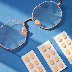 40쌍 뿔테 안경 코받침 안경코아픔 고정 눌림 흘러내림 미끄러짐 방지 스펀지 패드