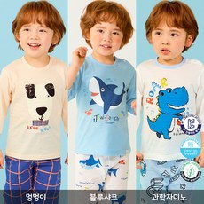 따솜 남아B 오가닉 7부 쟈가드 실내복 3종세트 리뷰후기