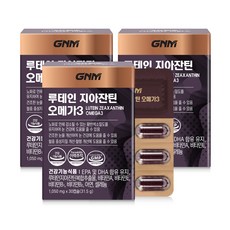 GNM자연의품격 루테인 지아잔틴 오메가3, 30정,