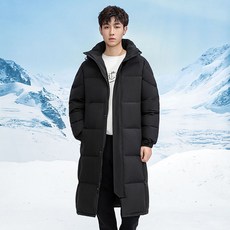 롱 남성 캐주얼 명품 오리털 커플 패딩