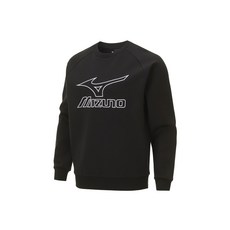 미즈노 미즈노 남여공용면폴리혼방맨투맨티셔츠32YC252009