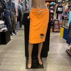 지프 NC12 야자수 프린팅 밴딩 치마 K2TSU918