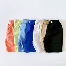 핑크트리 여름신상 151 컬러 5부 팬츠 반바지 핫팬츠 봄 초등 여아 남아 주니어 등원룩 리뷰 후기