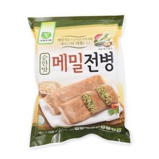 푸드마을 메밀전병 순한맛 매운맛 1 메밀 전병