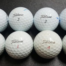 타이틀리스트 PRO V1 V1X 혼합 A-급 30개 골프공 로스트볼 리뷰후기
