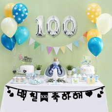 e베이비랜드 셀프백일상 12종세트_베이비민트_엄마표 백일상차림 아기100일상