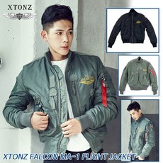 워치콘 XTONZ 엑스톤즈 정품 A-1 팔콘 플라이트 항공점퍼 겨울 다운