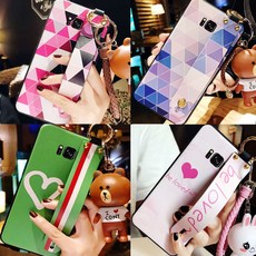 유니커블 갤럭시s9 s8 s7엣지 s9플러스 s8플러스 스트랩 폰케이스 핸드폰케이스