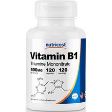 뉴트리코스트 비타민 B1 캡슐 120캡슐 1서빙 120회분 Vitain B1 Casues 리뷰후기