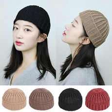 이코마켓 바운스 여자 남자 와치캡 봄 여름모자 숏 비니
