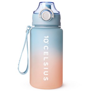 10도씨 트라이탄 레인보우 스포츠 보틀, 블루, 600ml, 1개