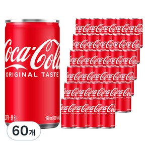 코카콜라 오리지널, 190ml, 60개