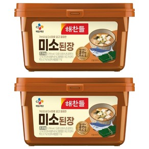 해찬들 미소된장, 2.3kg, 2개