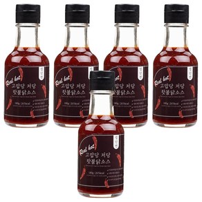 고맙당 저당 핫불닭소스, 180g, 5개