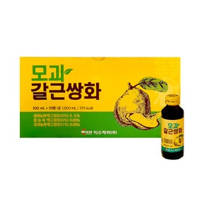 익수 모과갈근쌍화 쌍화액기스 한방차 쌍화탕, 100ml, 20개