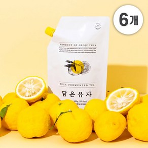 몬더스 담은 유자차, 500g, 1개입, 6개