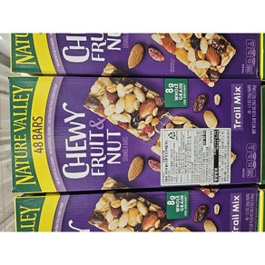 제퍼와이 코스트코 네이처 밸리 프룻 앤 넛 트레일 믹스 1.6KG 48bar, 48개, 35g