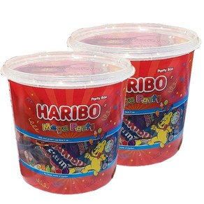 하리보 메가파티 젤리 56개입, 1kg, 2개