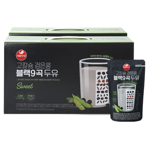 서울우유 고칼슘 검은콩 블랙9곡 두유, 190ml, 40개