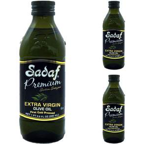 Sadaf 特級初榨橄欖油, 3個, 500ml