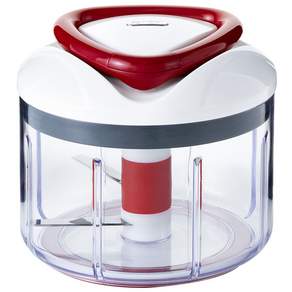 zyliss Easy Full Food Processor 蔬菜排骨, 1個, 紅色的