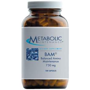 METABOLICMAINTENANCE BAM 750mg 膠囊, 180顆, 1罐