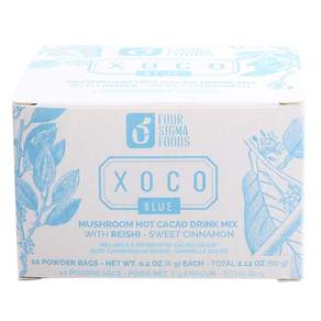 FOUR SIGMA FOODS mushroom XOCO BLUE巧克力可可粉包, 10片, 6克