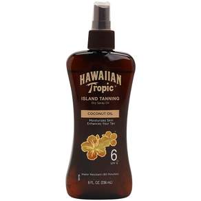 HAWAIIAN Tropic 夏威夷助曬油 SPF 6, 1入, 236ml