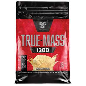 Bsn 畢斯恩 TRUE-MASS乳清蛋白粉, 香草冰淇淋, 1入, 4.65kg