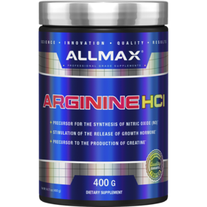 ALLMAX 精胺酸鹽酸鹽, 1個, 400克