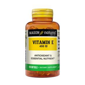 MASON natural 維他命E軟膠囊 400IU, 1組, 100顆