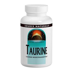 SOURCE NATURALS 牛磺酸膠囊 1000mg, 1個, 120 入