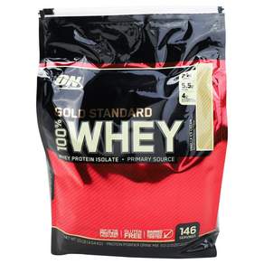 OPTIMUM NUTRITION 歐恩 金牌乳清蛋白粉 香草冰淇淋風味, 1包, 4.54kg